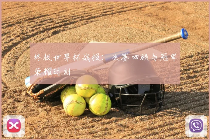 终极世界杯战报：决赛回顾与冠军荣耀时刻